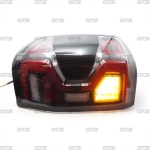 ชุด ไฟแต่ง ไฟท้าย LED V.1 ใส่รุ่นไม่มีเซนเซอร์ 2 ชิ้น สีสโมค สำหรับ Ford Ranger ปี 2022-2024